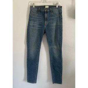Hudson 28 Barbara high waisted super skinny jeans